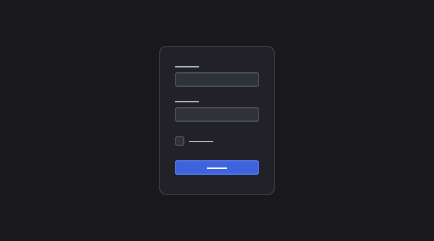 Blocks for Sign-in Forms
