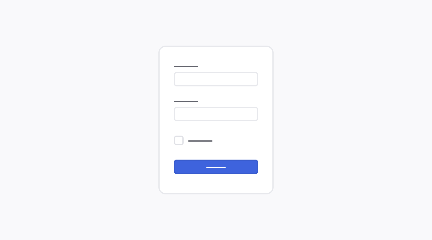 Blocks for Sign-in Forms
