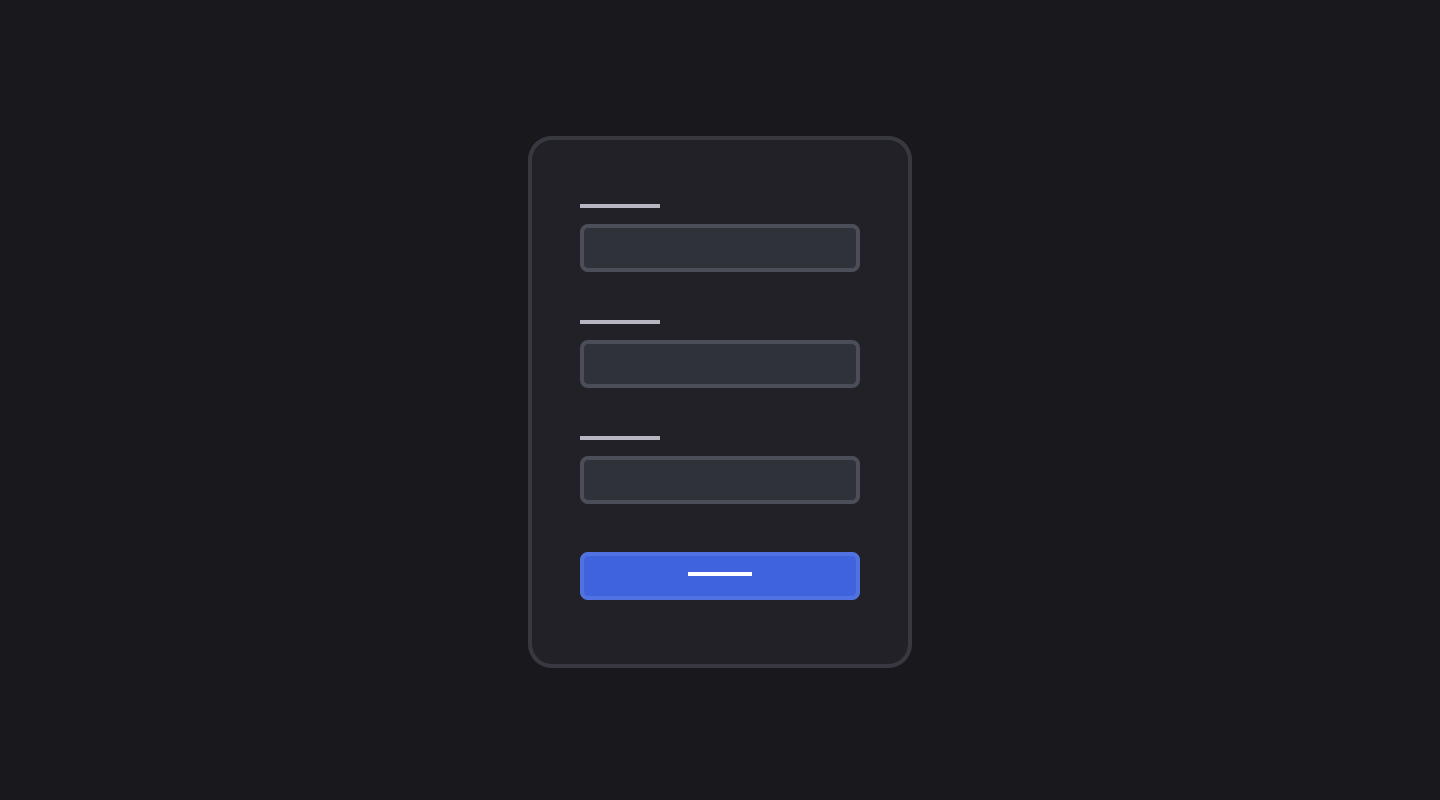 Blocks for Sign-up Forms
