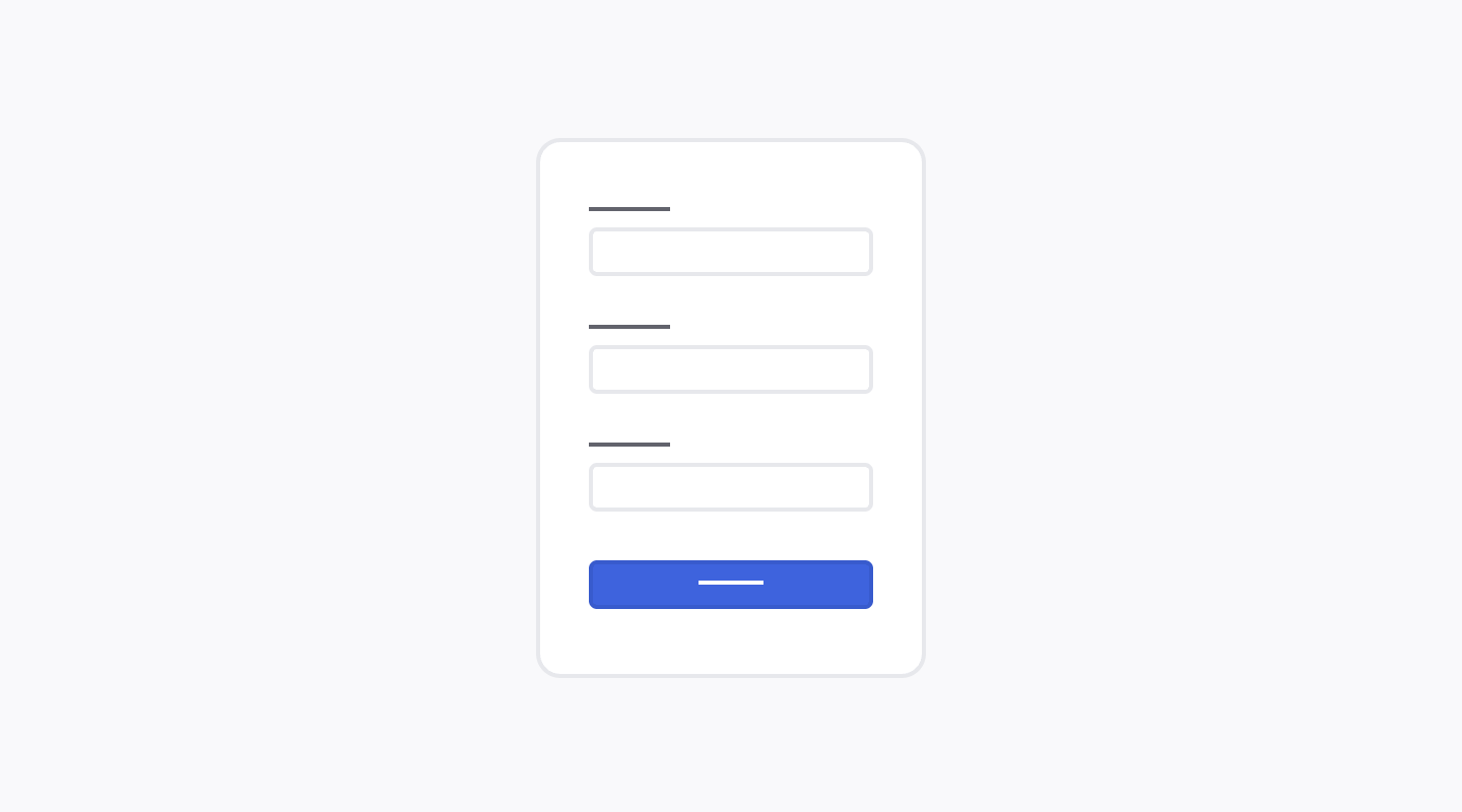 Blocks for Sign-up Forms