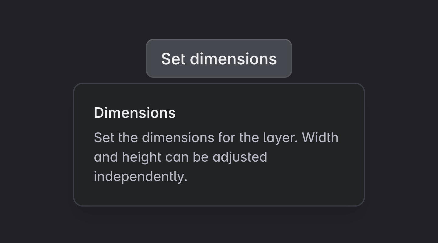 A floating panel that appears next to a trigger element. Useful for tooltips with rich content, contextual details, or supplementary information.
