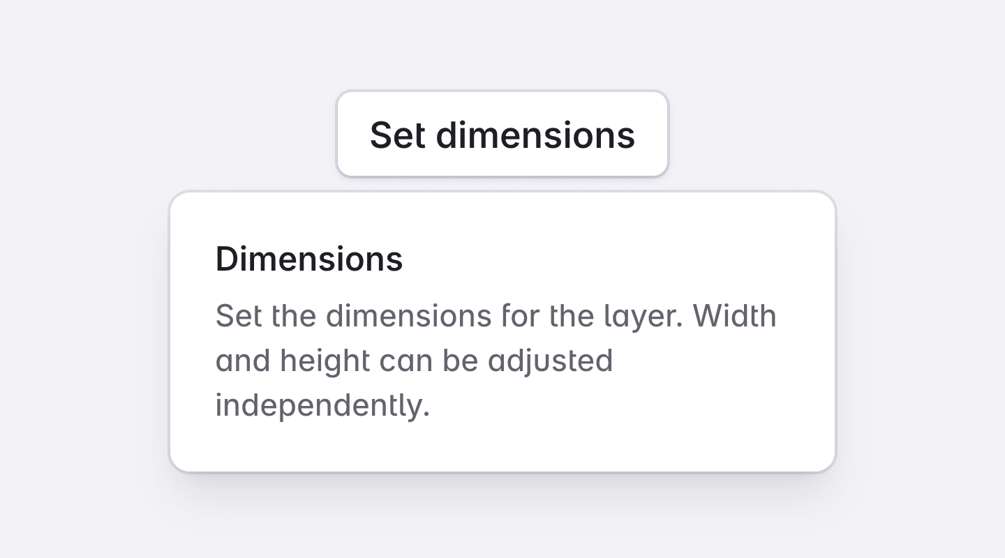 A floating panel that appears next to a trigger element. Useful for tooltips with rich content, contextual details, or supplementary information.