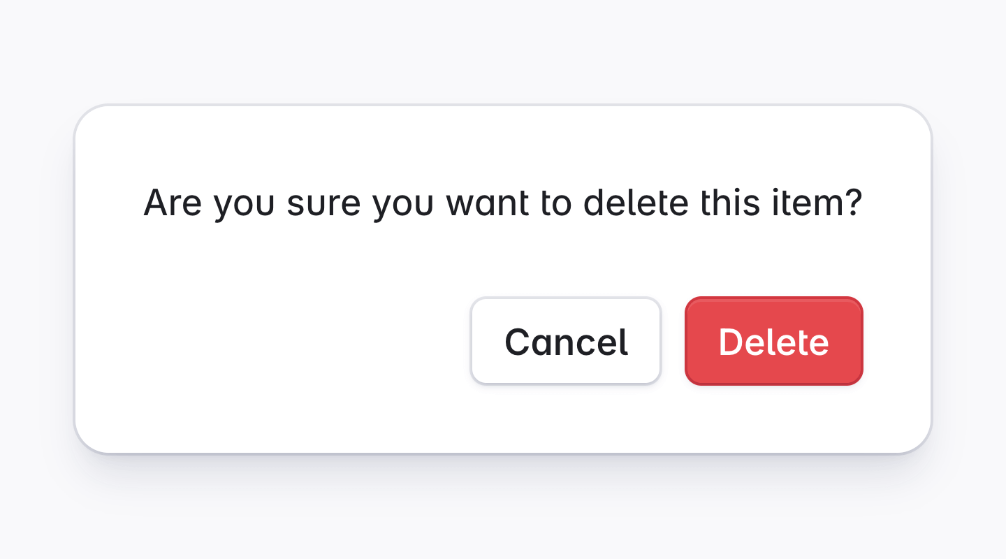 A configurable modal that displays dynamic content.
