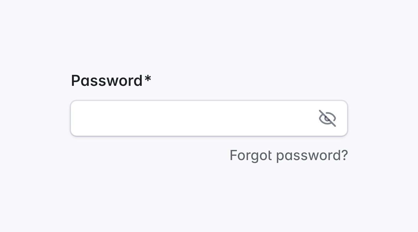Wraps input fields so they are displayed consistently.